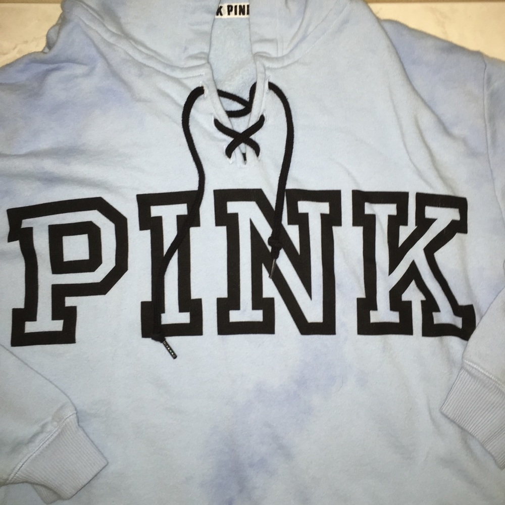PINK Sweatshirt with ties